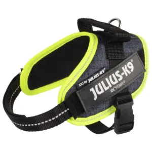 Julius K-9 Idc® Power Mini Hondenharnas Neon Jean