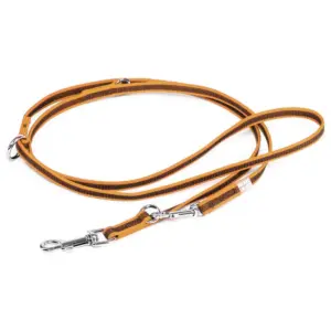 Julius K-9 Rubberized Training 14 Mm Hondenriem Oranje