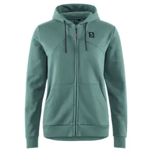KlÄttermusen Runa Maker Sweatshirt Met Rits Dark Deep Sea