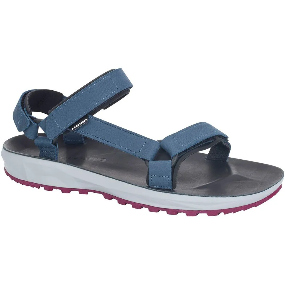 Lizard Super Hike Leather Sandalen Blauw
