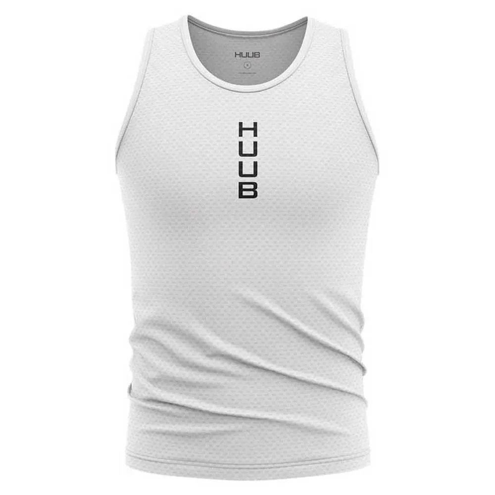 Huub Sless Mesh Mouwloos Basislaag Wit