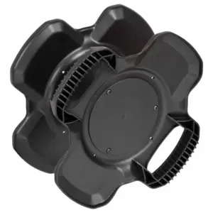 Brennenstuhl 1169700010 Max Industriële Kabelhaspel 10 M Zwart