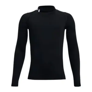 Under Armour Heatgear Armour Mock Lange Mouwen Basislaag Zwart