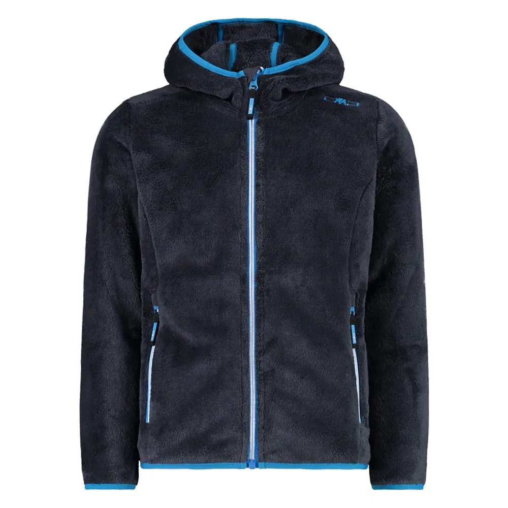 Cmp 38p1455 Fleece Met Kap Turquoise