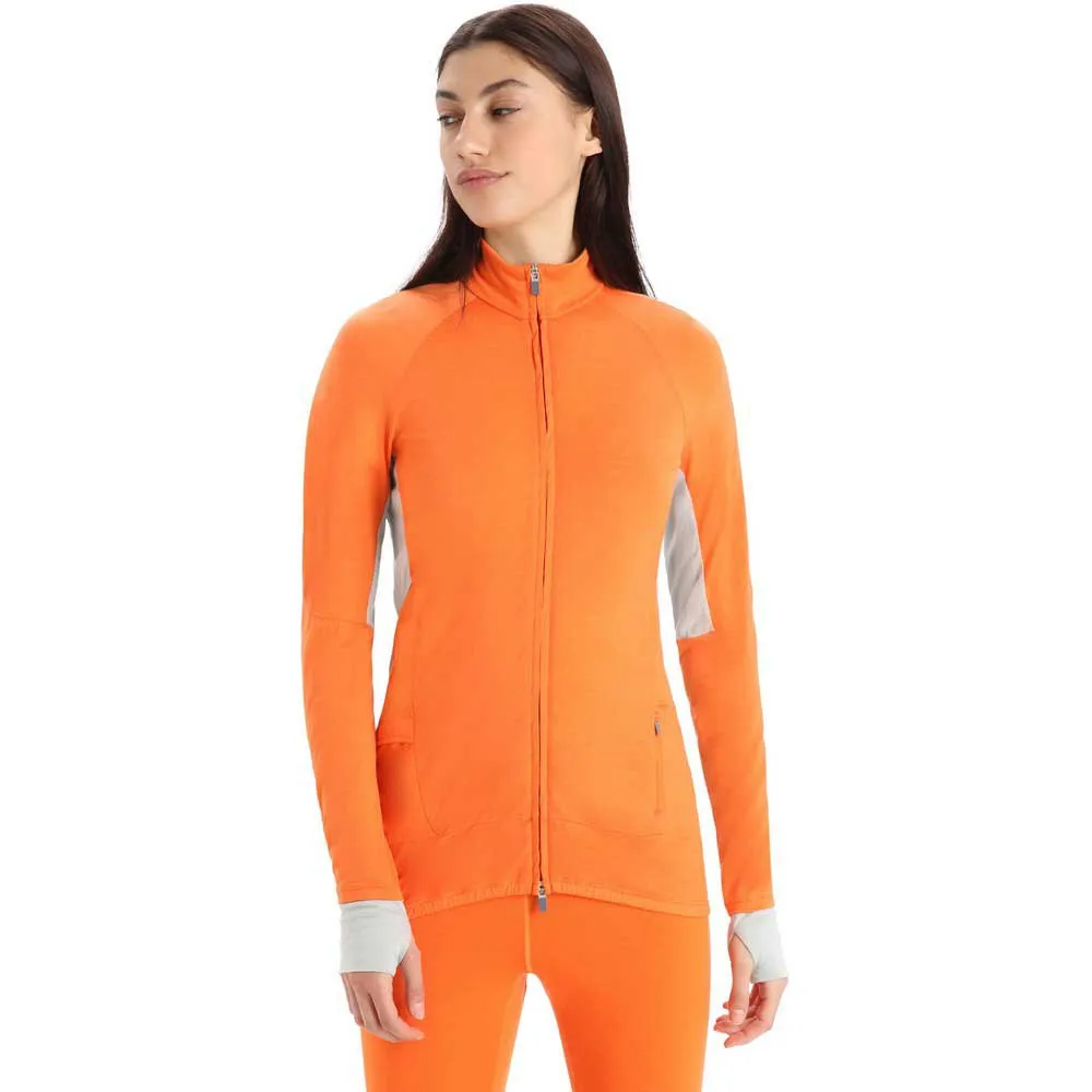 Icebreaker Zone Knit Zip Sweatshirt Flash / Ether / Cb