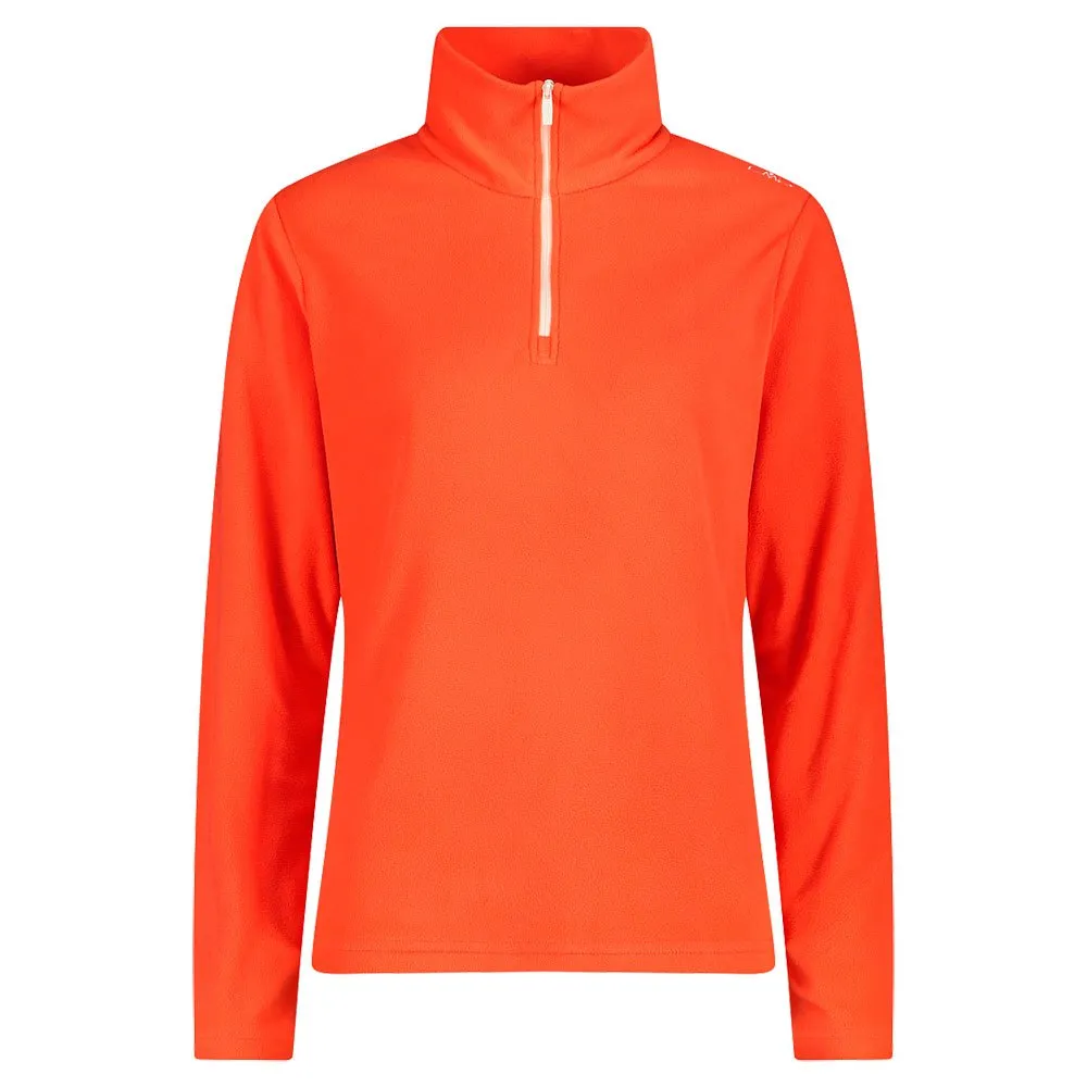 Cmp 31g3656 Sweatshirt Met Halve Rits Oranje