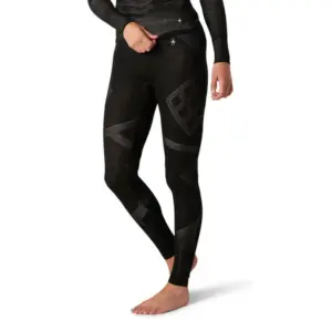 Smartwool Intraknit Thermal Merino Base Layer Basislaagbroek Zwart