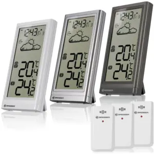 Bresser Meteo Temp Weerstations Wit