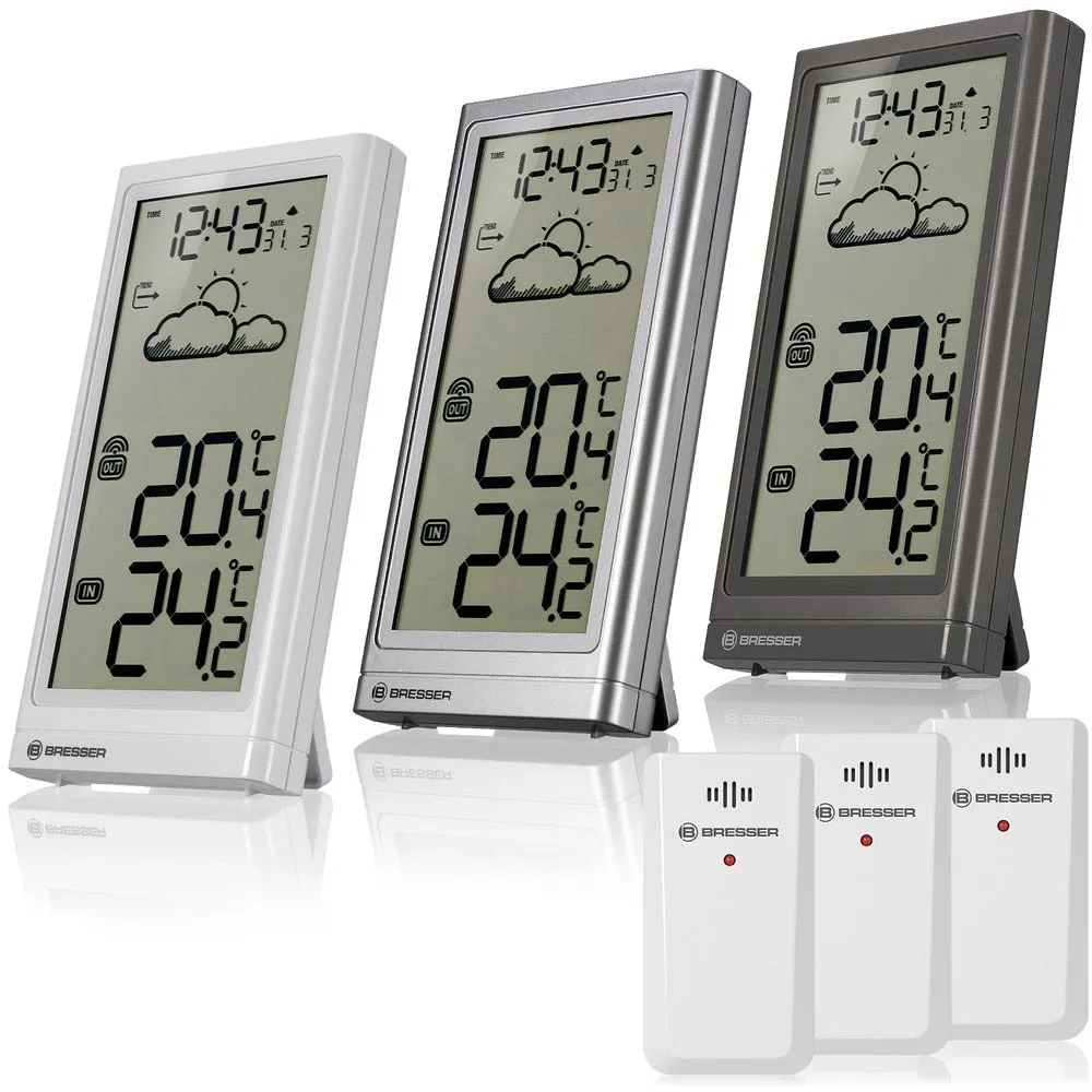 Bresser Meteo Temp Weerstations Wit