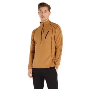 Protest Humans Fleece Met Halve Rits Camel