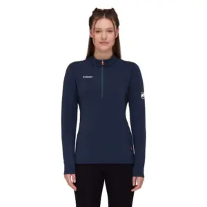 Mammut Aenergy Half Zip Fleece Met Halve Rits Zwart