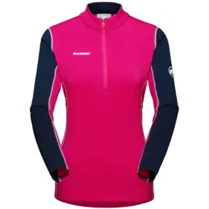 Mammut Aenergy Half Zip Fleece Met Halve Rits Roze