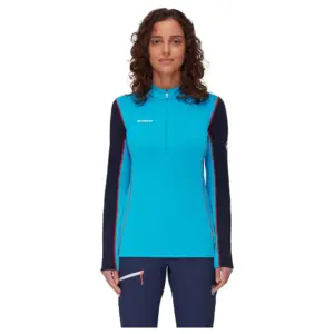 Mammut Aenergy Half Zip Fleece Met Halve Rits Sky / Night