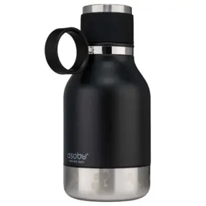 Asobu Sdb1 975ml With Bluetooth Speaker Thermosfles Zwart