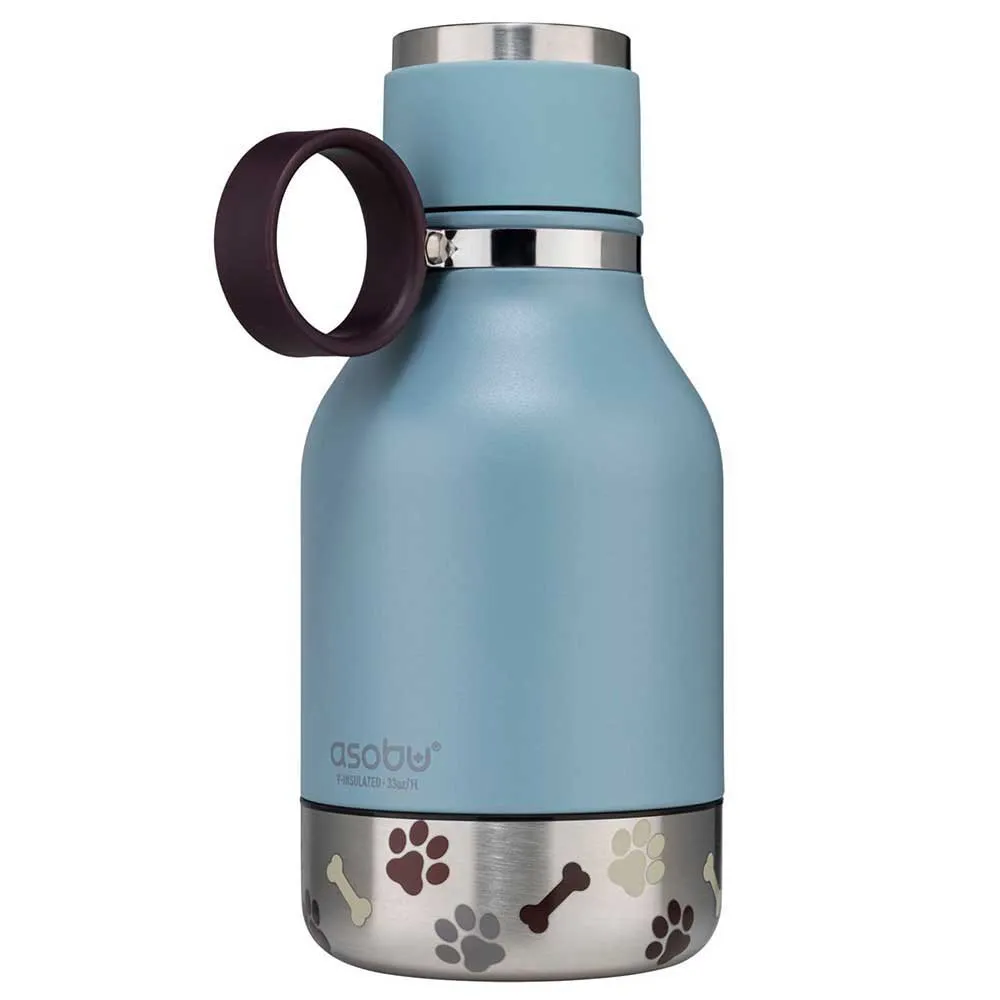 Asobu Sdb1 975ml With Bluetooth Speaker Thermosfles Blauw