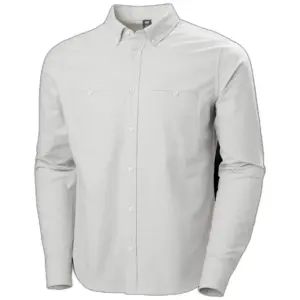 Helly Hansen Organic Overhemd Met Lange Mouwen Grijs