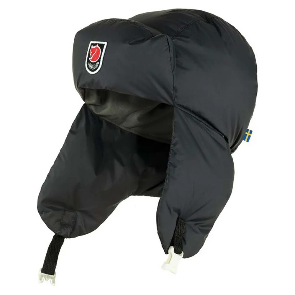 Fjällräven Expedition Down Muts Zwart