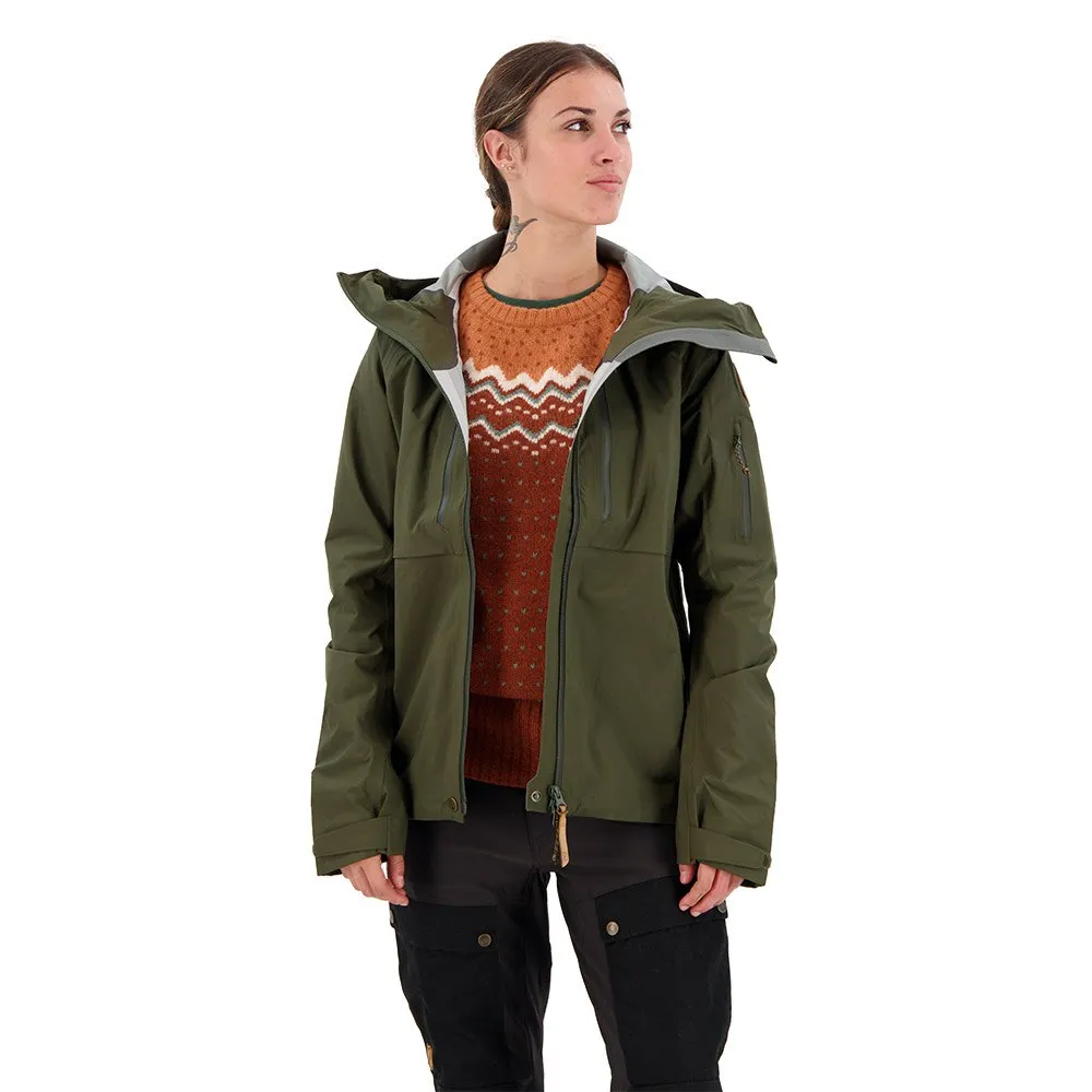Fjällräven Keb Eco-shell Softshelljack Deep Forest
