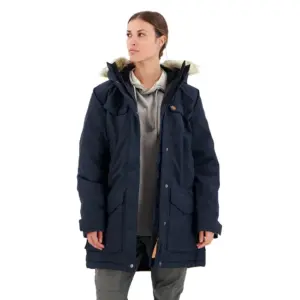 Fjällräven Nuuk Parka Blauw