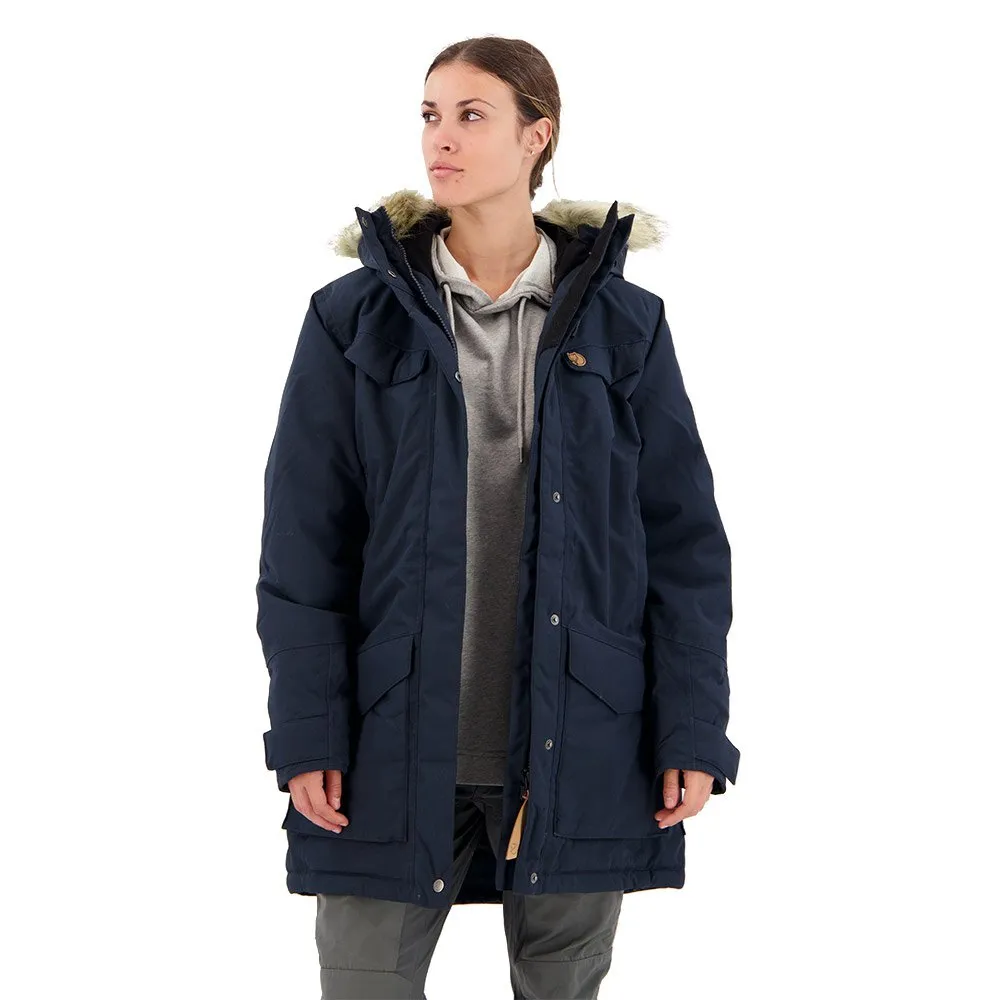 Fjällräven Nuuk Parka Blauw
