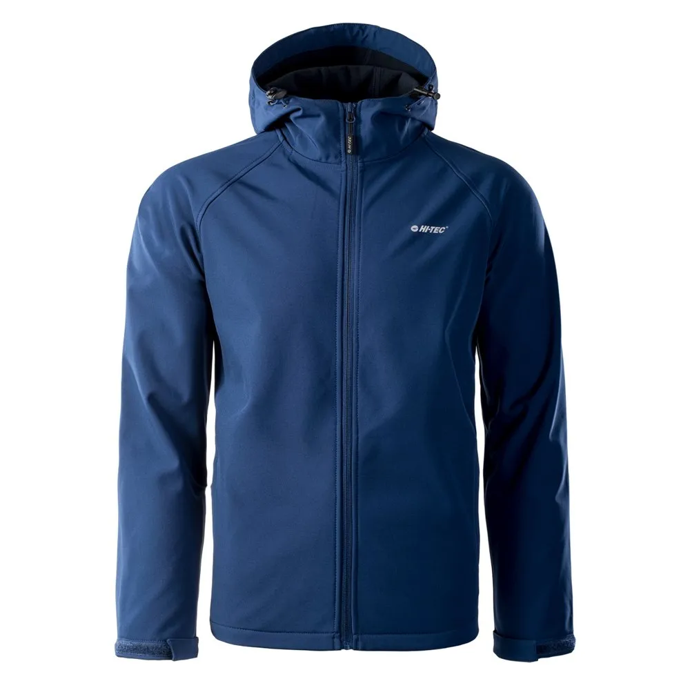 Hi-tec Neti Ii Softshelljack Blauw