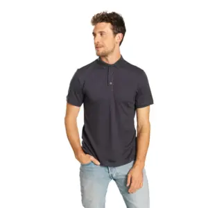 Atomic Line Korte Mouw Poloshirt Antraciet