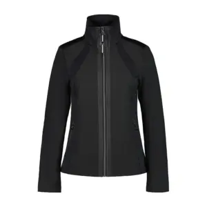 Luhta Nunas L Sweatshirt Met Rits Zwart