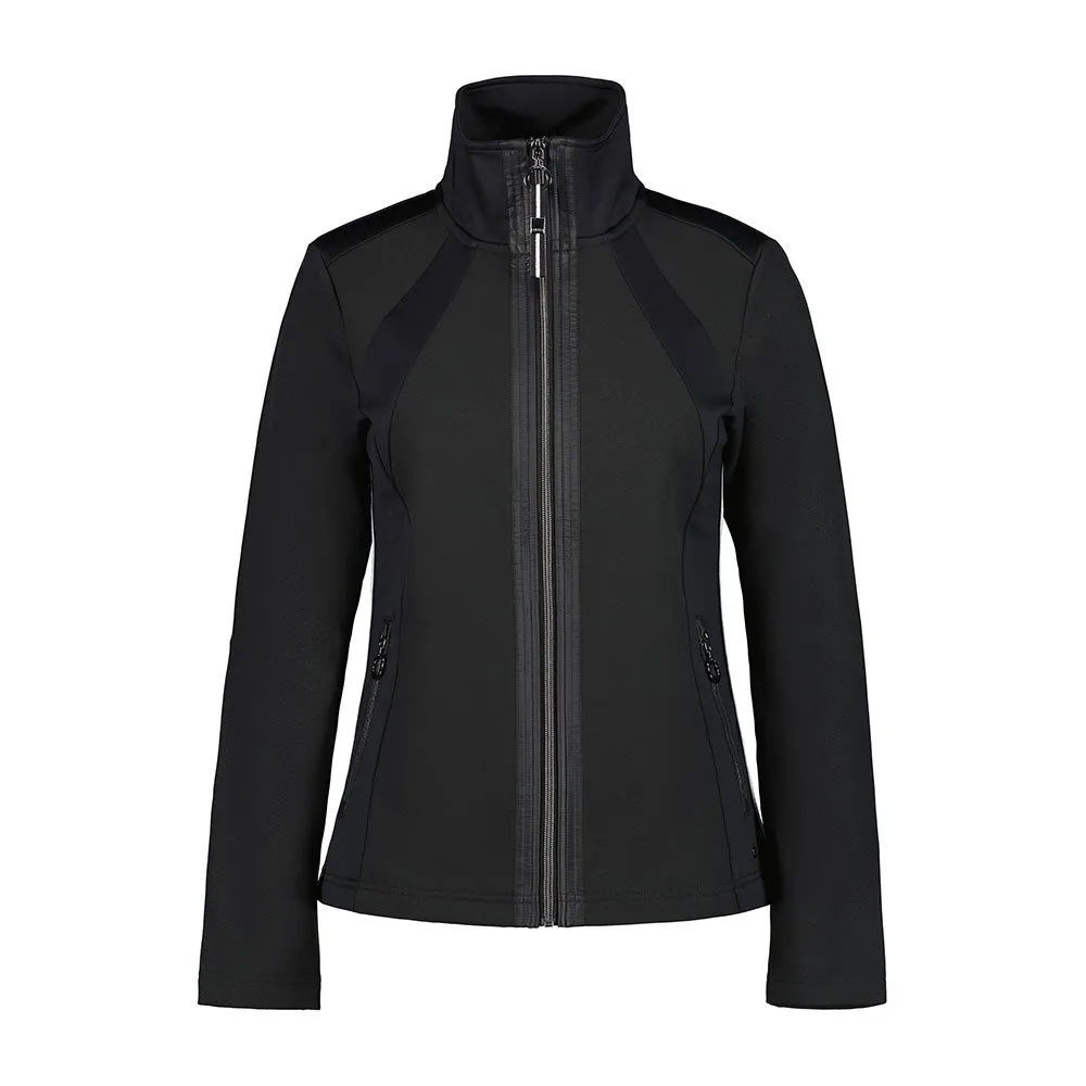 Luhta Nunas L Sweatshirt Met Rits Zwart