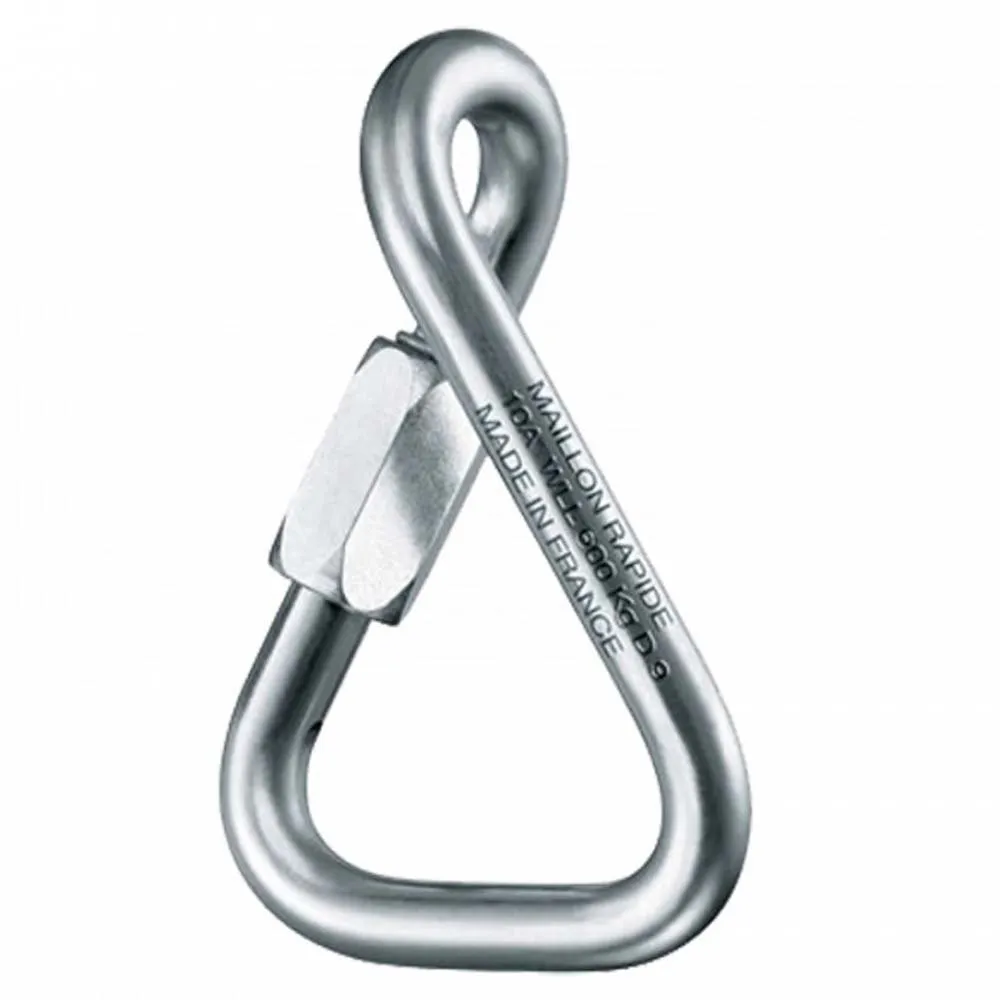 Beal Maillon Delta Twist Karabijnhaak Zilver