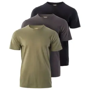 Magnum Basic T-shirt Met Korte Mouwen 3 Eenheden Zwart