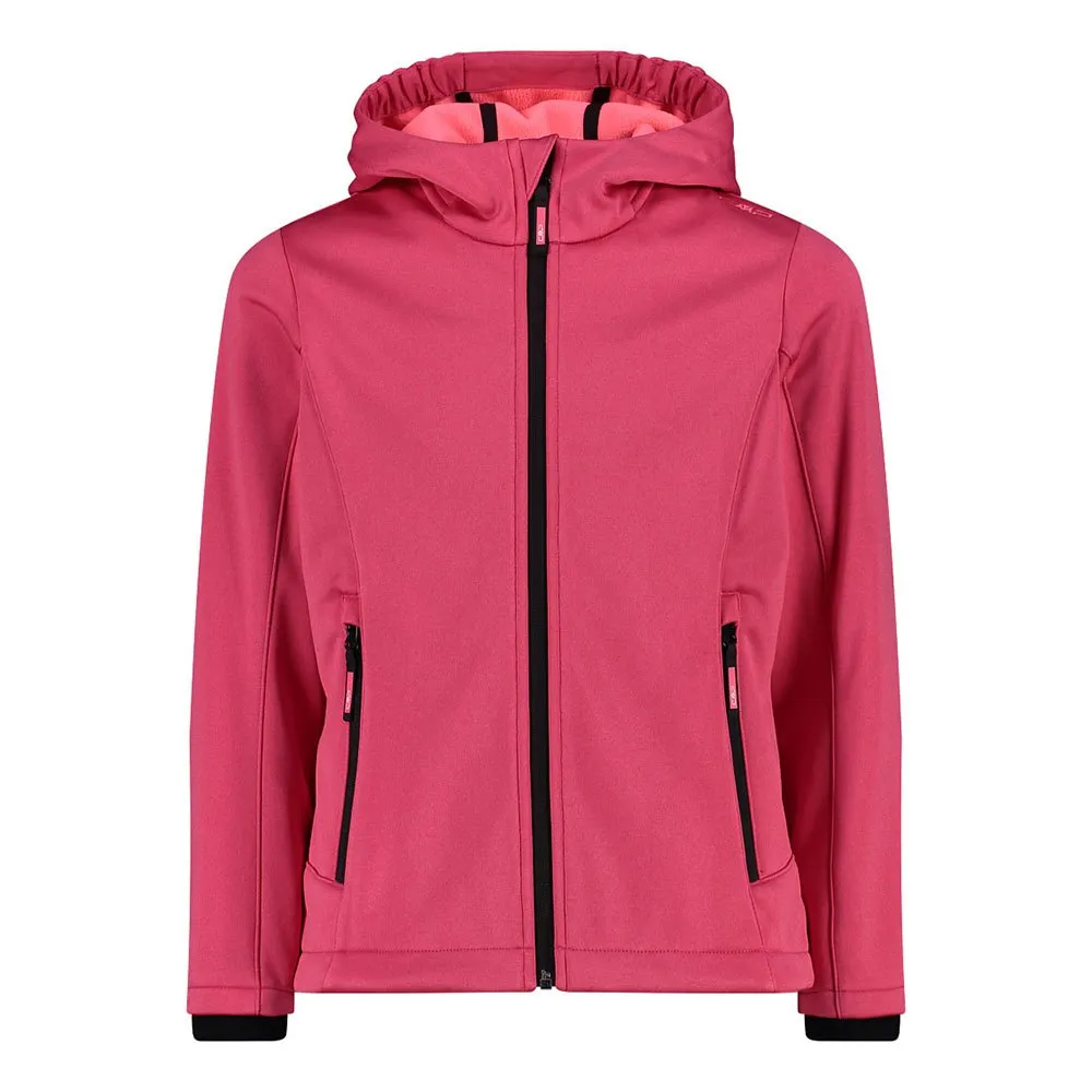 Cmp Fix Hood 3a29385n-m Softshelljack Fuxia Melange