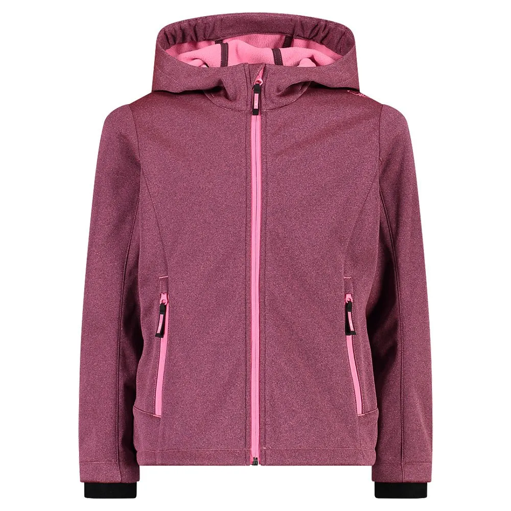 Cmp Fix Hood 3a29385n-m Softshelljack Roze