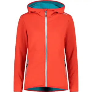 Cmp 31e2516 Fix Hood Fleece Met Volledige Rits Oranje