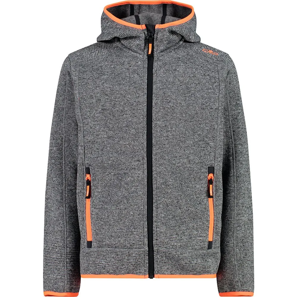 Cmp Heavy Fix 3h60844 Fleece Met Kap Ice / Titanium