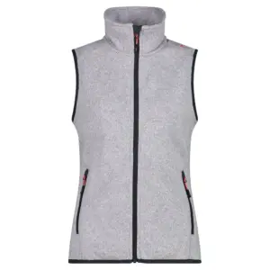 Cmp Heavy Fleece 3h55766 Vest Zilver