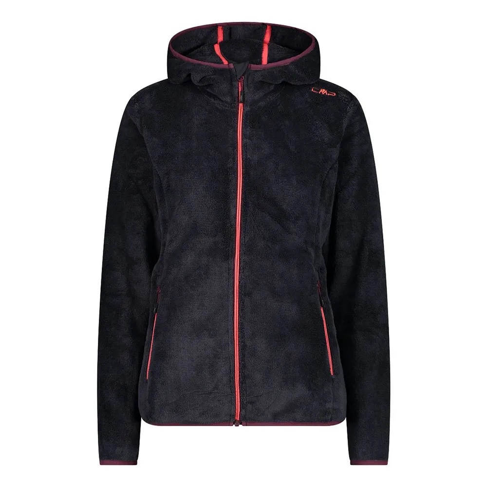 Cmp 38p1546 Fleece Met Kap Antraciet