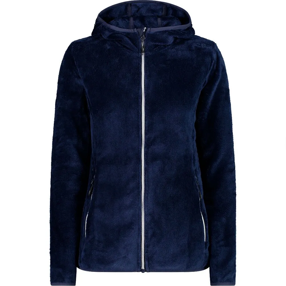Cmp 38p1546 Fleece Met Kap Blauw