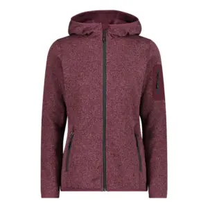 Cmp 3h19826 Fleece Met Kap Antraciet