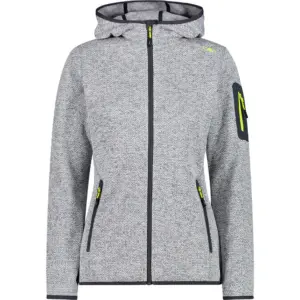 Cmp 3h19826 Fleece Met Kap Grijs
