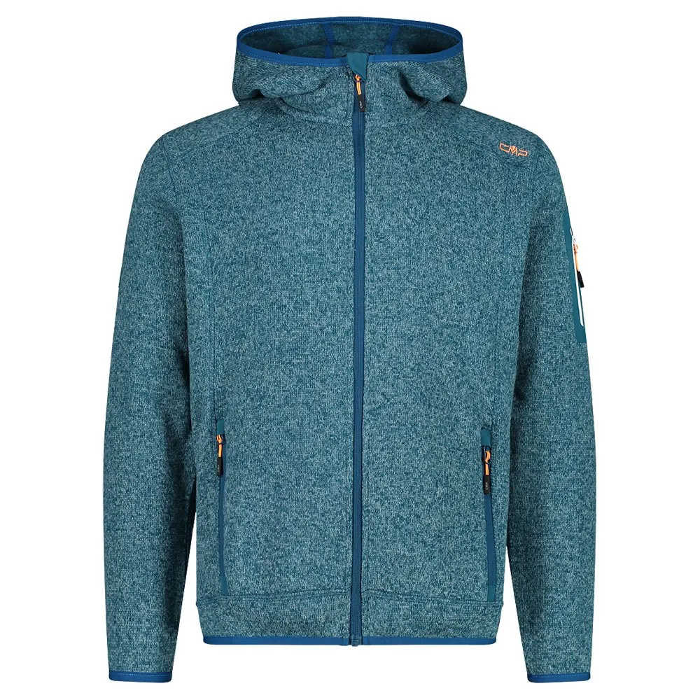 Cmp 3h60847n Fleece Met Kap Wit