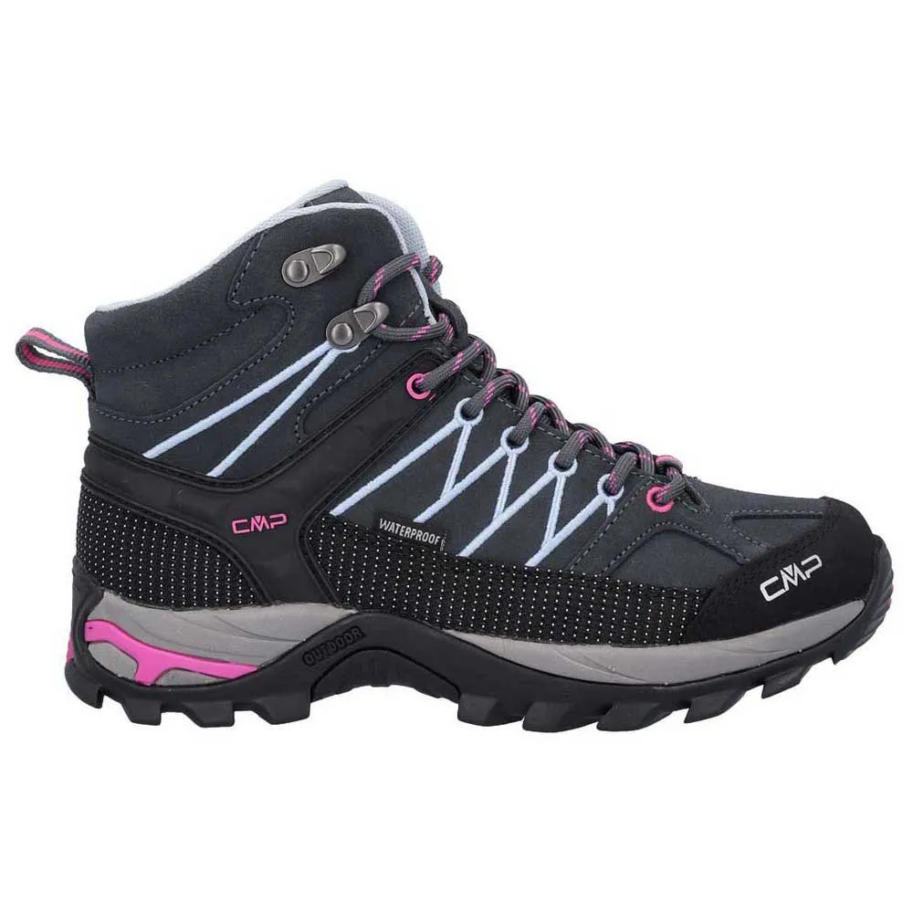 Cmp Rigel Mid Wp 3q12946 Wandelschoenen Titanium / Skyway