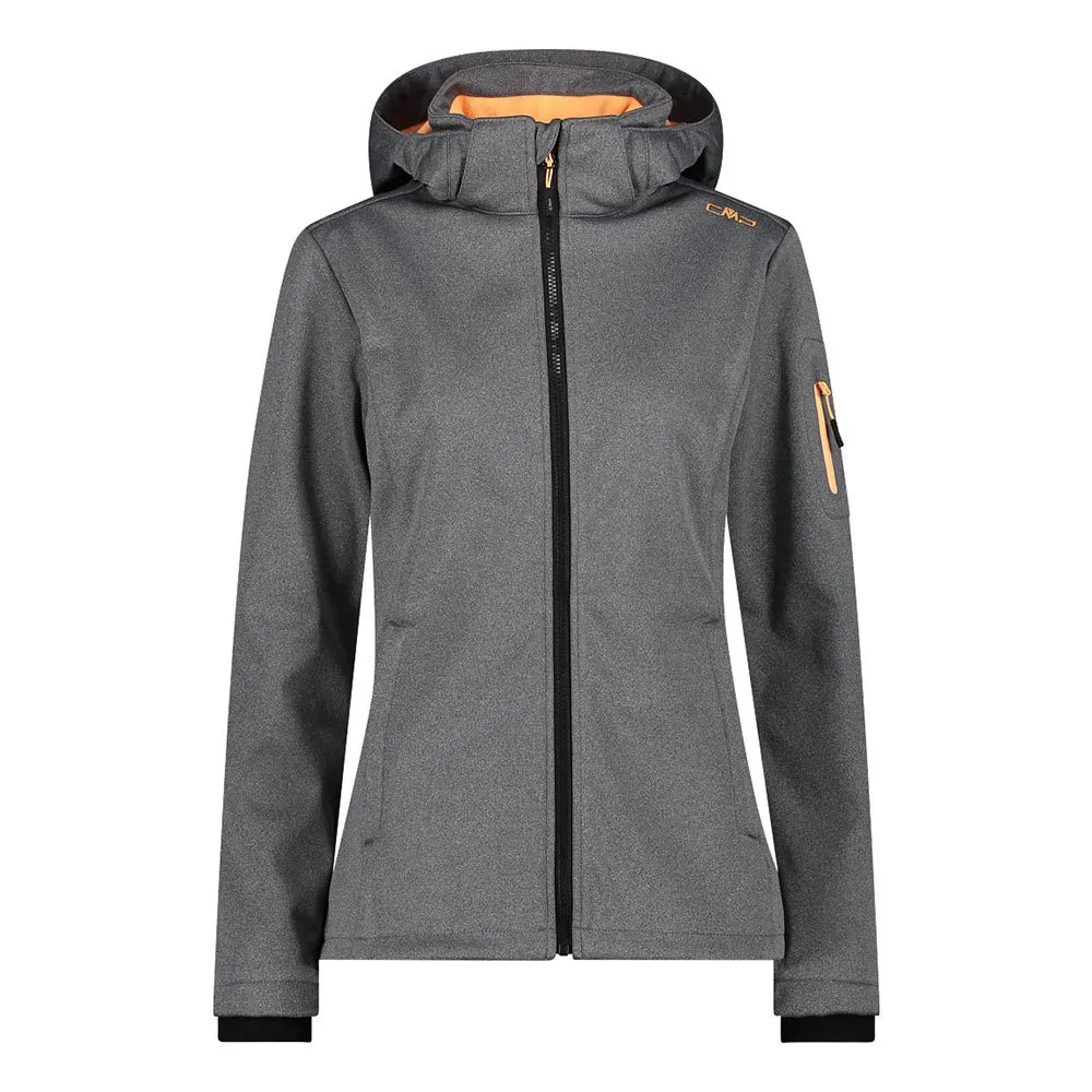 Cmp 39a5006m Softshelljack Zwart