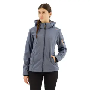 Cmp 39a5006m Softshelljack Blauw