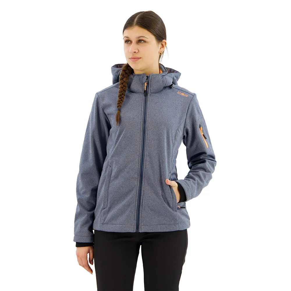 Cmp 39a5006m Softshelljack Blauw