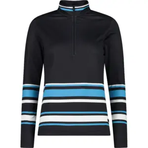 Cmp Sweat 31l0826 Fleece Met Halve Rits Turquoise
