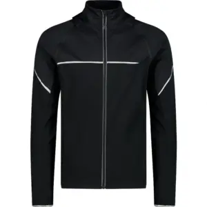 Cmp With Removable Sleeves 31a2377 Softshelljack Zwart
