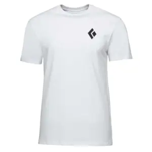 Diamond Alpinist T-shirt Met Korte Mouwen Wit