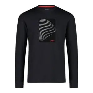 Cmp 32l2847 T-shirt Met Lange Mouwen Antraciet