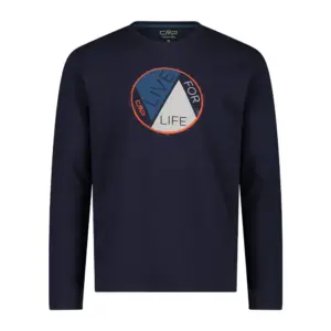 Cmp 32u1747 T-shirt Met Lange Mouwen Zwart
