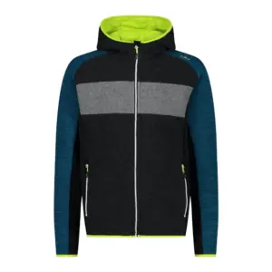 Cmp Fix Hood 32m2247 Fleece Met Kap Deep Lake Melange